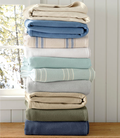 Maine Twill Blanket, Stripe