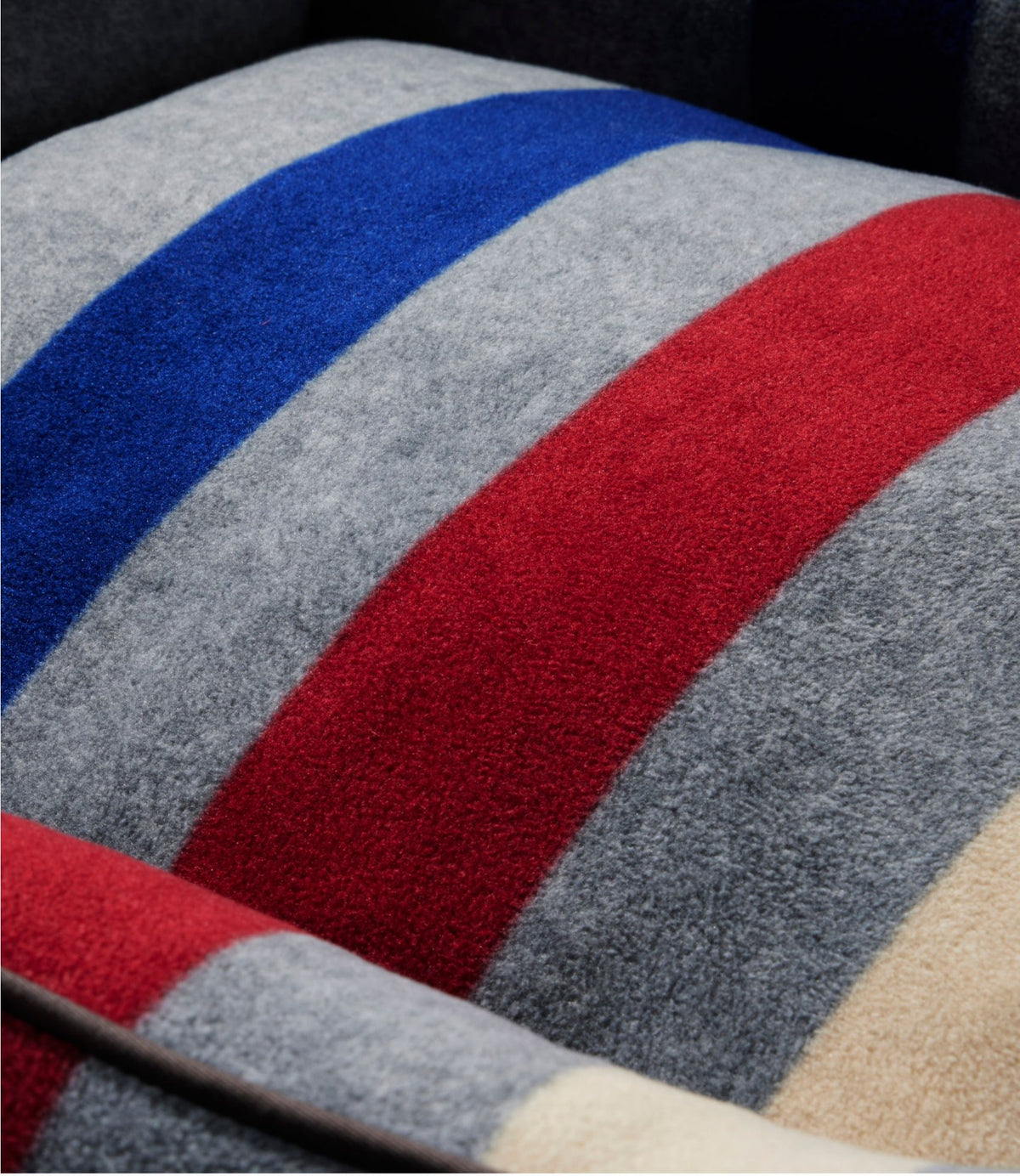 Cabin Stripe Dog Bed