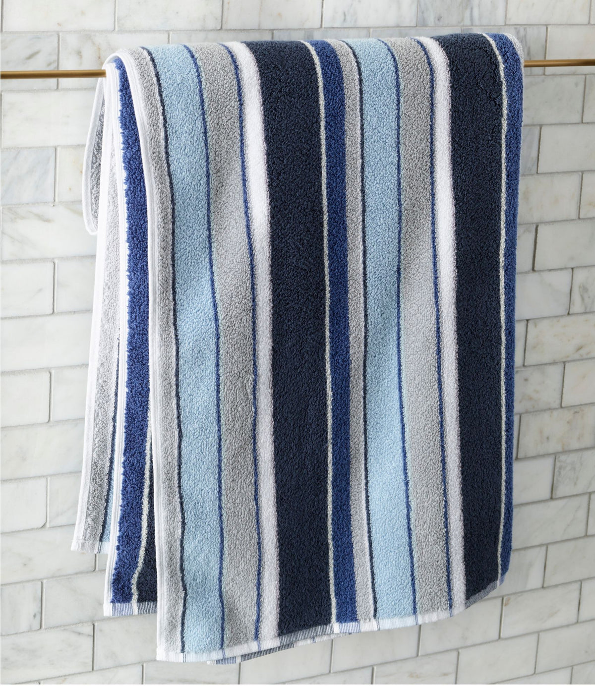 Bean's Organic Cotton Towel, Stripe
