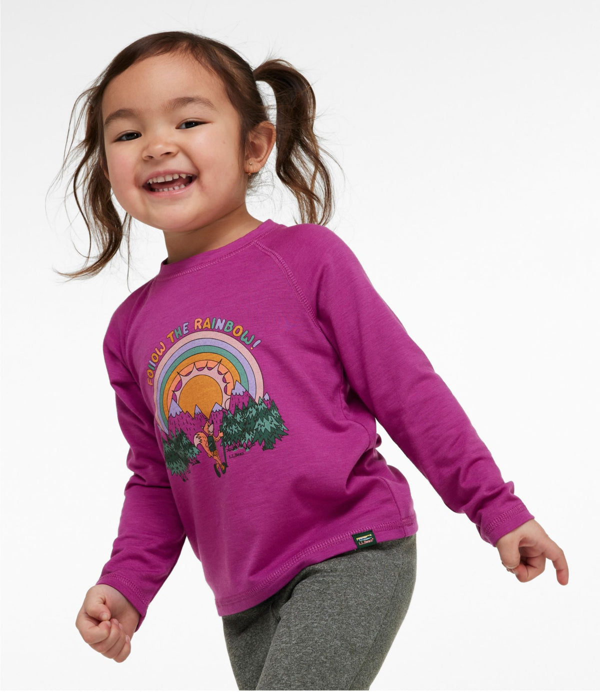 Toddlers' Everyday SunSmart® Tee, Long-Sleeve