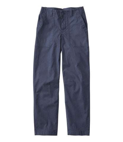 Women's 207 Vintage Cotton Canvas Pants, Mid-Rise Barrel-Leg
