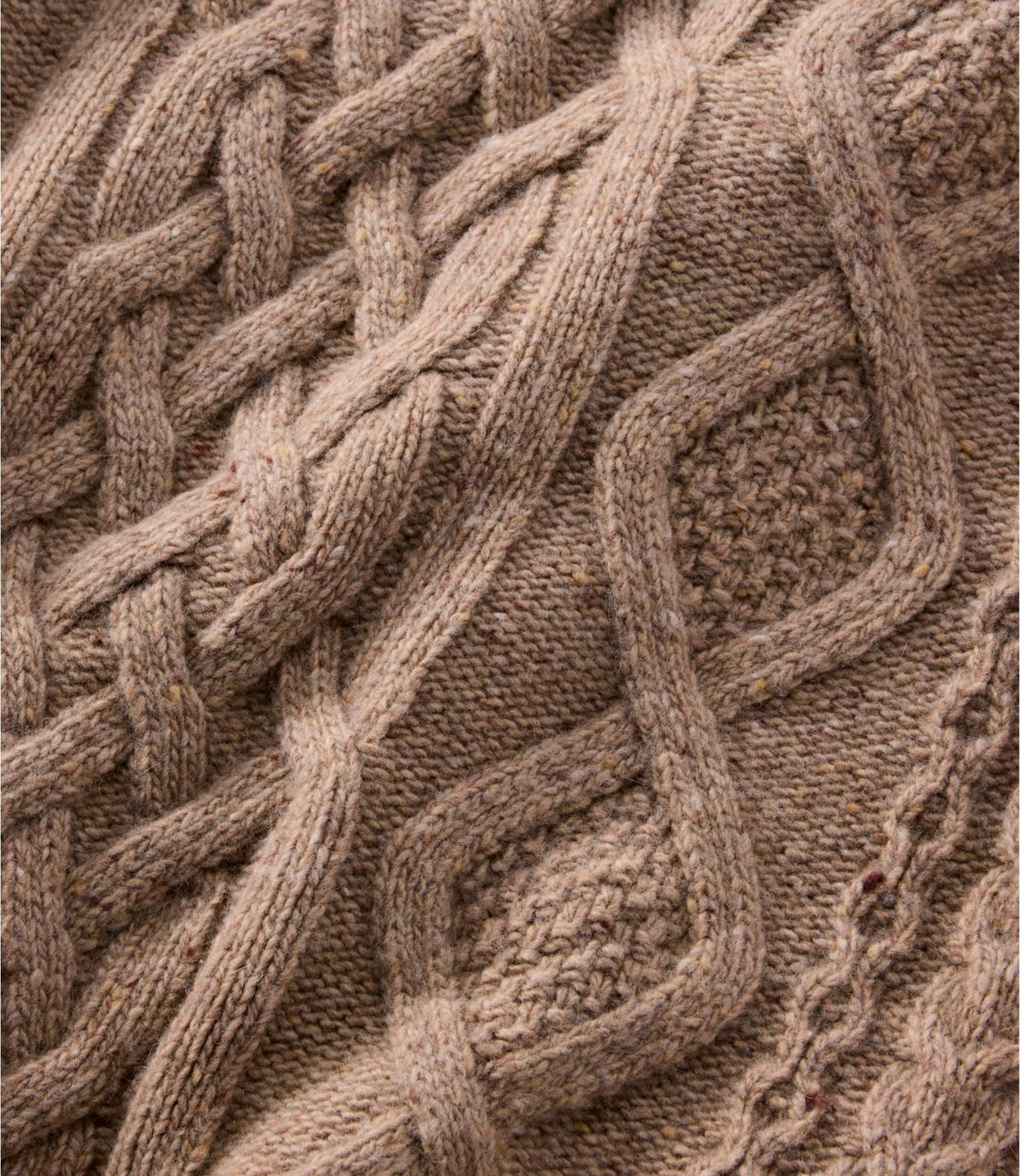 Men's Signature Ragg Wool Fisherman Sweater, Shawl Collar