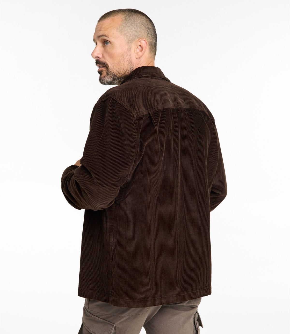 Men's Rangeley Corduroy Shirt, Slightly Fitted