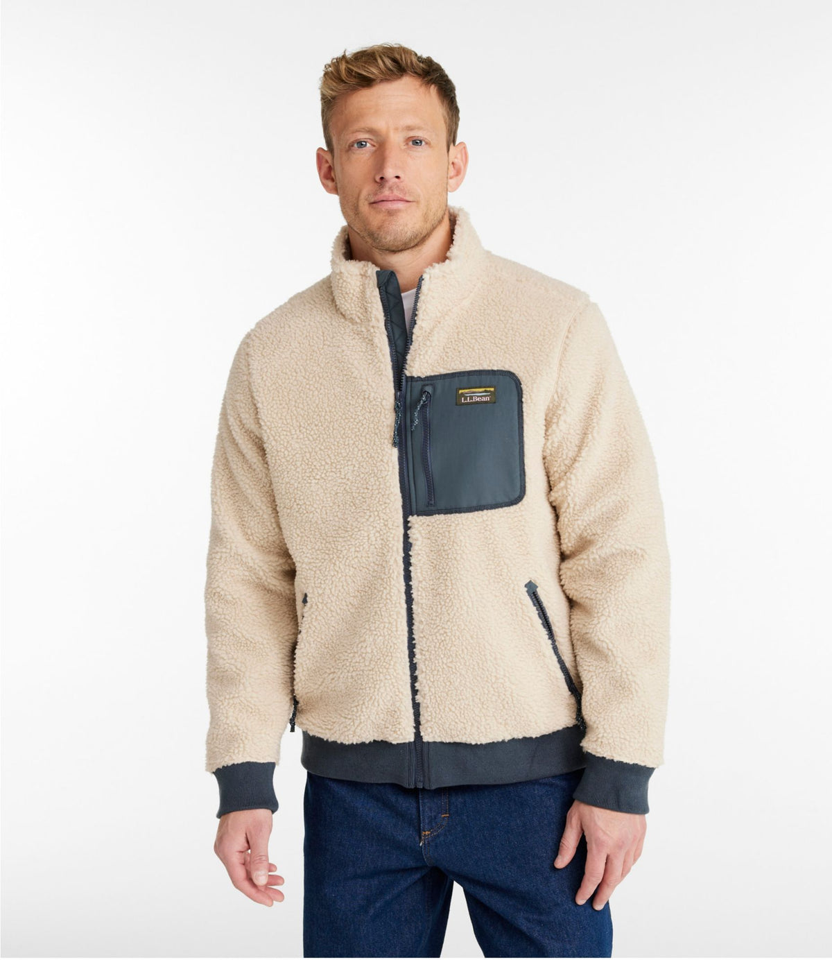 Men's Bean's Sherpa Fleece Jacket