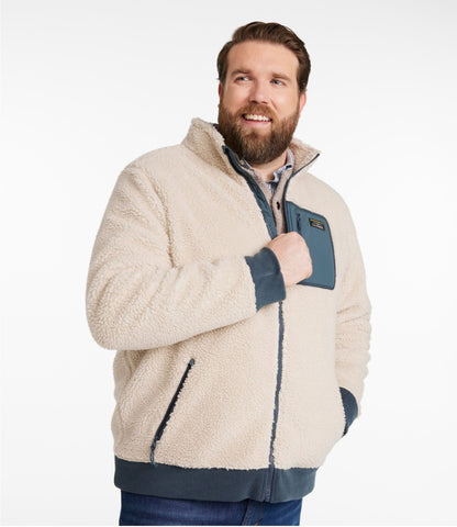 Men's Bean's Sherpa Fleece Jacket