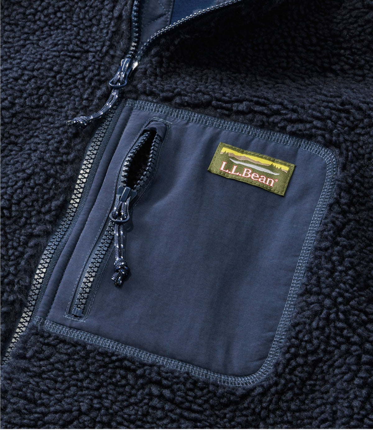 Men's Bean's Sherpa Fleece Jacket