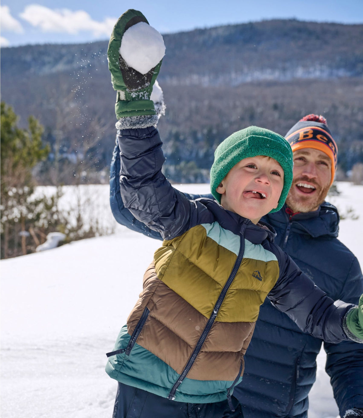 Kids' Ultralight 650 Down Jacket, Colorblock