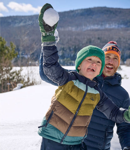Kids' Ultralight 650 Down Jacket, Colorblock