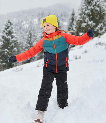 Kids' Ultralight 650 Down Jacket, Colorblock
