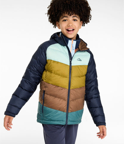 Kids' Ultralight 650 Down Jacket, Colorblock